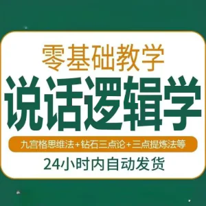 说话技巧口才训练思维逻辑学习课程如何让说话更有逻辑教程视频-俊享资料仓