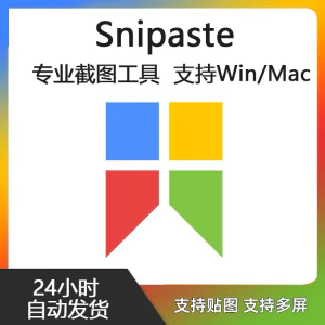 Snipaste for Mac 电脑截图贴图工具 支持Windows 苹果系统-俊享资料仓