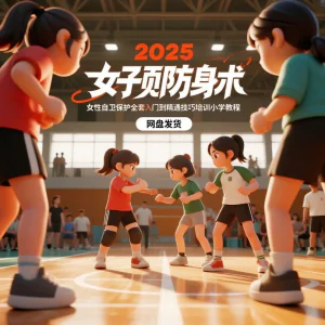 2025女子防身术视频女性自卫保护全套入门到精通技巧培训小学教程-俊享资料仓
