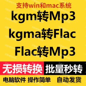 kgm kgma flac 转mp3 酷X狗音乐格式转换器转换软件电脑mac版工具-俊享资料仓