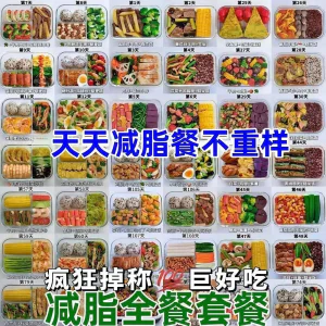 减肥食谱电子版课程 减脂餐一日三餐指导科学健康瘦身配餐计划-俊享资料仓