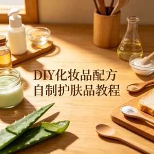DIY化妆品配方自制护肤品教程学习资料手工制作大全芦荟胶水乳霜-俊享资料仓